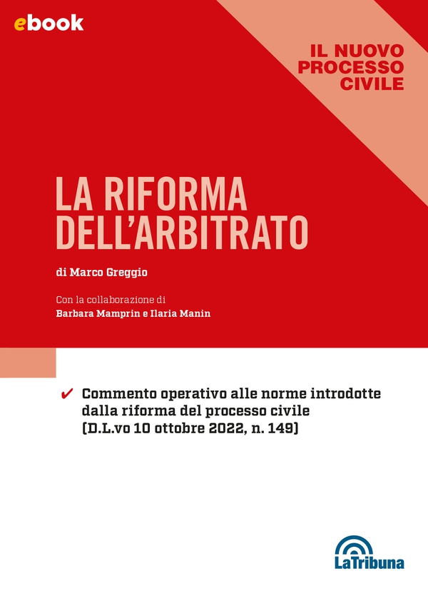 La riforma dell'arbitrato - Librerie.coop La riforma dell'arbitrato - Librerie.coop