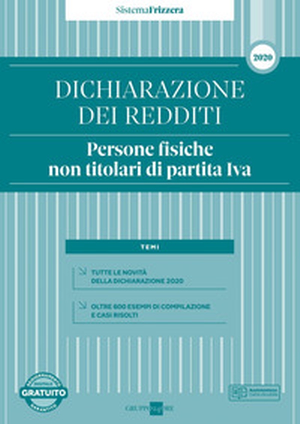 Dichiarazione dei redditi 2020. Persone fisiche non titolari di partita Iva - Librerie.coop Dichiarazione dei redditi 2020. Persone fisiche non titolari di partita Iva - Librerie.coop