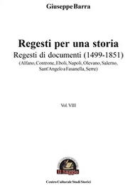 Regesti per una storia - Vol. 8 - Librerie.coop Regesti per una storia - Vol. 8 - Librerie.coop