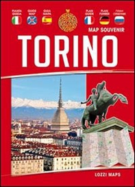 Torino map souvenir. Guida e mappa - Librerie.coop