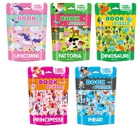 Book & Puzzle. Unicorni-Fattoria-Principesse-Dinosauri-Pirati (5 tit. sfusi) - Librerie.coop