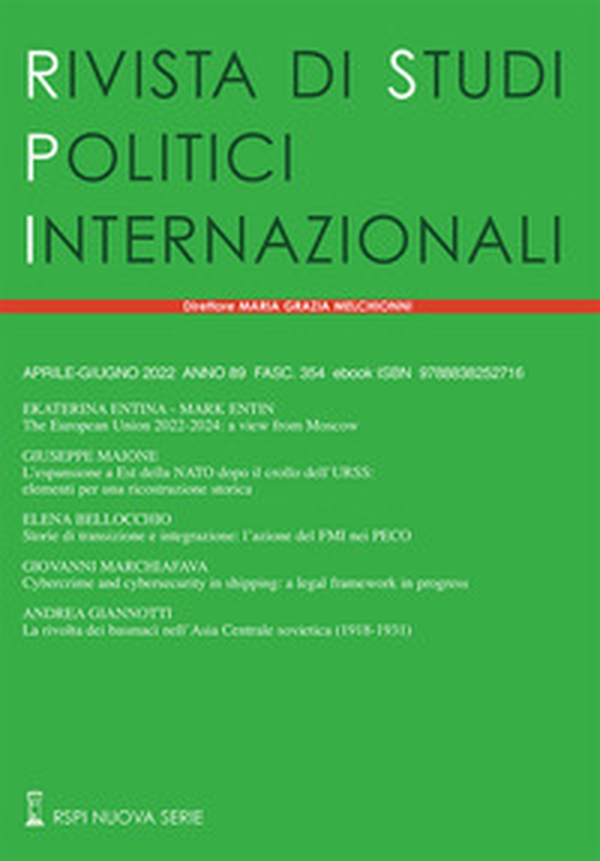Rivista di studi politici internazionali - Vol. 2 - Librerie.coop Rivista di studi politici internazionali - Vol. 2 - Librerie.coop