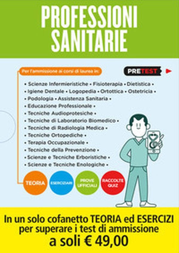 Professioni sanitarie. Teoria-Eserciziari-Prove ufficiali-Raccolte quiz - Librerie.coop Professioni sanitarie. Teoria-Eserciziari-Prove ufficiali-Raccolte quiz - Librerie.coop