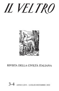 Il Veltro. Rivista della civiltà italiana - Vol. 3-4 - Librerie.coop