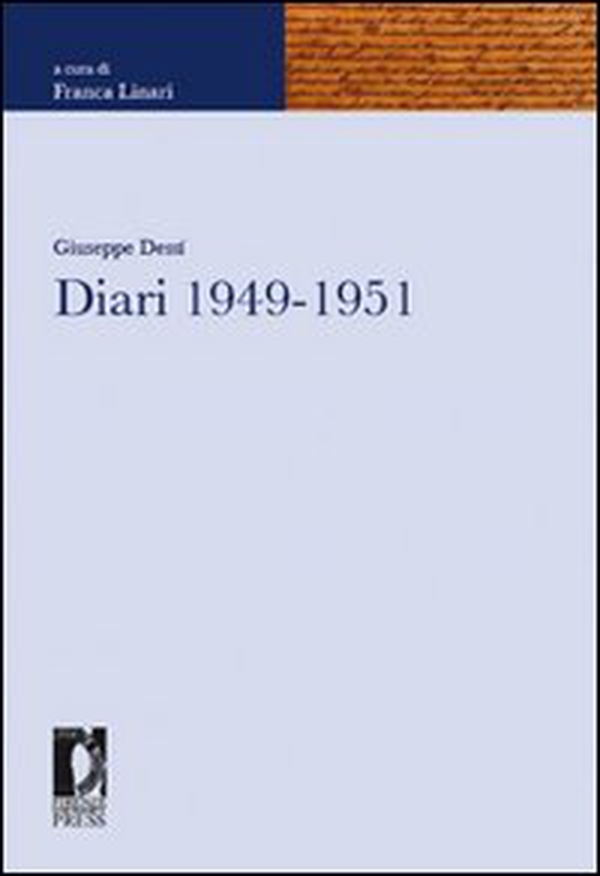 Diari 1949-1951 - Librerie.coop Diari 1949-1951 - Librerie.coop