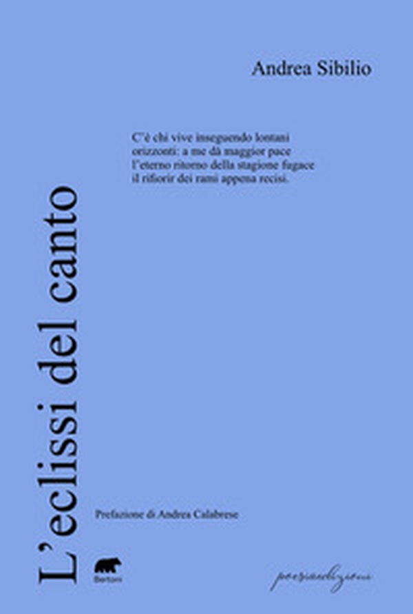 L'eclissi del canto - Librerie.coop L'eclissi del canto - Librerie.coop