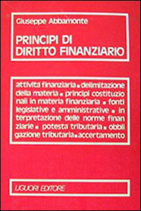 Principi di diritto finanziario - Librerie.coop