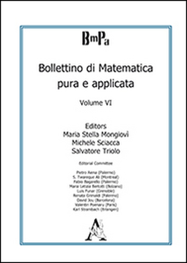 Bollettino di matematica pura e applicata - Librerie.coop Bollettino di matematica pura e applicata - Librerie.coop