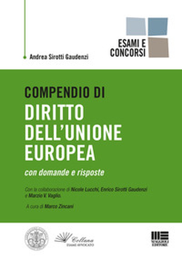Compendio di diritto dell'Unione Europea - Librerie.coop Compendio di diritto dell'Unione Europea - Librerie.coop