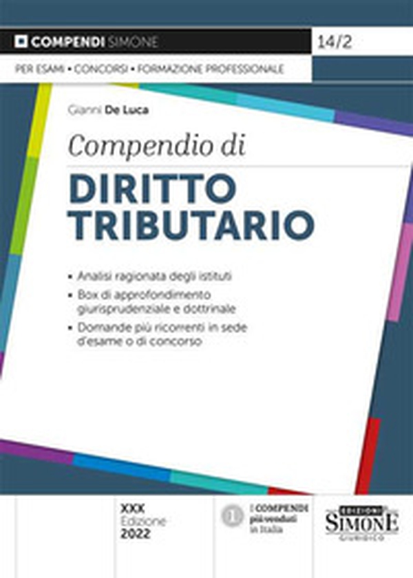 Compendio di diritto tributario - Librerie.coop Compendio di diritto tributario - Librerie.coop