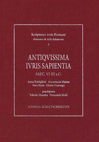 Antiquissima iuris sapientia - Librerie.coop