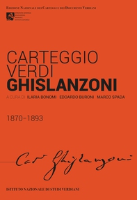 CARTEGGIO VERDI-GHISLANZONI (1870-1893) - Librerie.coop