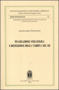 Pianificazione strategica e definizione della tariffa nel SII - Librerie.coop