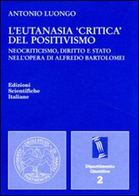 L'eutanasia «critica» del positivismo - Librerie.coop