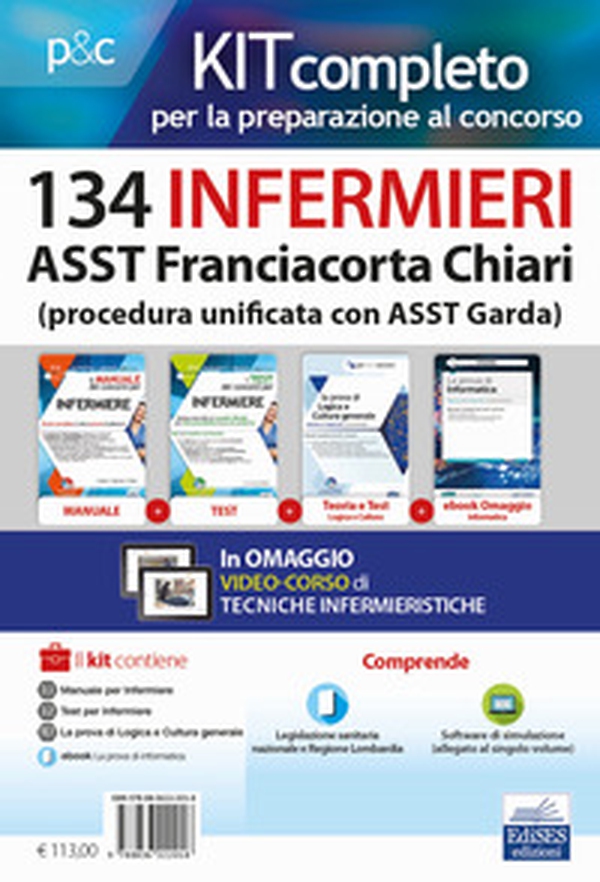 Kit concorso 134 infermieri ASST Franciacorta - Librerie.coop Kit concorso 134 infermieri ASST Franciacorta - Librerie.coop