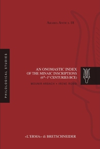 An Onomastic Index of the Minaic Inscriptions - Librerie.coop