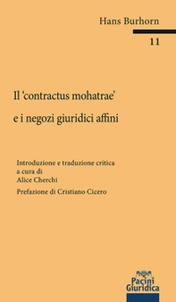 Il «contractus mohatrae» e i negozi giuridici affini - Librerie.coop