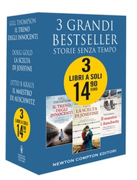 3 grandi bestseller. Storie senza tempo: Il treno degli innocenti-La scelta di Josefine-Il maestro di Auschwitz - Librerie.coop 3 grandi bestseller. Storie senza tempo: Il treno degli innocenti-La scelta di Josefine-Il maestro di Auschwitz - Librerie.coop