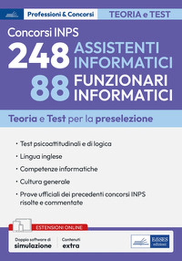 Concorsi INPS 248 assistenti informatici 88 funzionari - Librerie.coop
