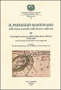 Il paesaggio mantovano nelle tracce materiali, nelle lettere e nelle arti. Atti del Convegno di studi (Mantova, 19-20 maggio 2005) - Vol. 4 - Librerie.coop