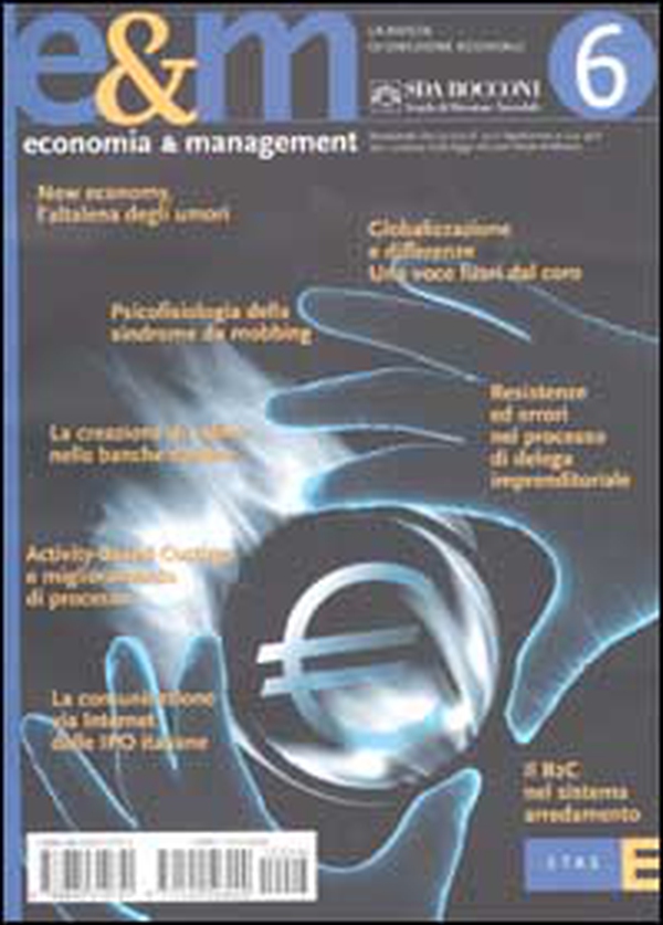 Economia & management - Vol. 6 - Librerie.coop Economia & management - Vol. 6 - Librerie.coop