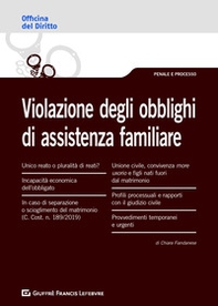 La violazione degli obblighi di assistenza familiare - Librerie.coop