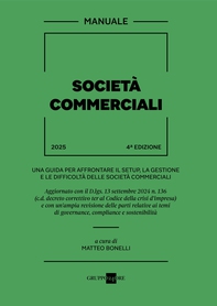 Manuale società commerciali 2025 - Librerie.coop