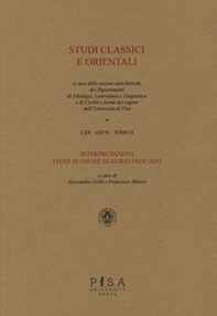 Studi classici e orientali - Librerie.coop Studi classici e orientali - Librerie.coop