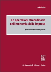 Le operazioni straordinarie nell'economia delle imprese - Librerie.coop
