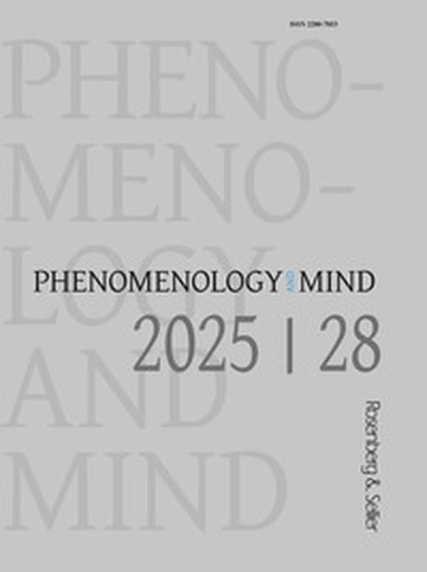 Phenomenology and mind - Vol. 28 - Librerie.coop Phenomenology and mind - Vol. 28 - Librerie.coop