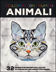 Colora con i numeri. Animali - Librerie.coop