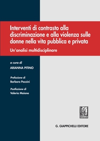 Interventi di contrasto alla discriminazione e alla violenza sulle donne nella vita pubblica e privata - Librerie.coop Interventi di contrasto alla discriminazione e alla violenza sulle donne nella vita pubblica e privata - Librerie.coop