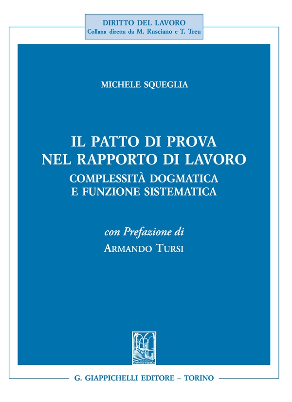 Il patto di prova nel rapporto di lavoro - Librerie.coop