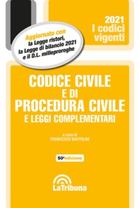Codice civile e di procedura civile e leggi complementari - Librerie.coop