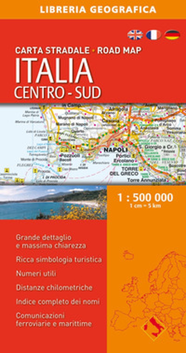 Italia. Centro-sud 1:500.000 - Librerie.coop Italia. Centro-sud 1:500.000 - Librerie.coop
