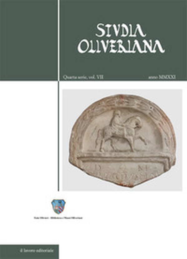 Studia Oliveriana. Quarta serie - Vol. 7 - Librerie.coop Studia Oliveriana. Quarta serie - Vol. 7 - Librerie.coop