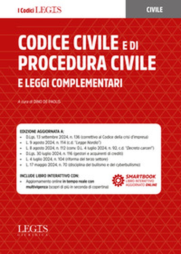 Codice civile e di procedura civile e leggi complementari - Librerie.coop Codice civile e di procedura civile e leggi complementari - Librerie.coop