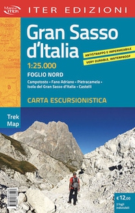 Gran Sasso d'Italia. Carta escursionistica 1:25.000 - Librerie.coop