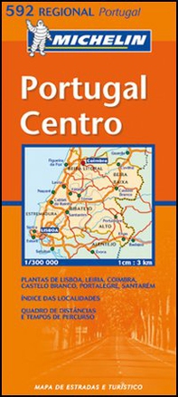 Portugal centro 1:300.000 - Librerie.coop
