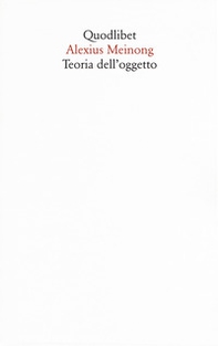 Teoria dell'oggetto - Librerie.coop
