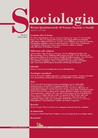 Sociologia. Rivista quadrimestrale di scienze storiche e sociali - Vol. 3 - Librerie.coop Sociologia. Rivista quadrimestrale di scienze storiche e sociali - Vol. 3 - Librerie.coop