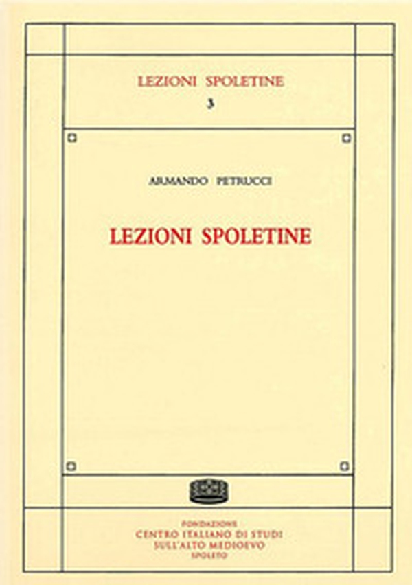 Lezioni spoletine - Librerie.coop Lezioni spoletine - Librerie.coop