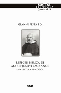 L'esegesi biblica di Marie-Joseph Lagrange. Una lettura teologica - Librerie.coop L'esegesi biblica di Marie-Joseph Lagrange. Una lettura teologica - Librerie.coop