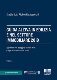 Guida all'IVA in edilizia e nel settore immobiliare 2019 - Librerie.coop