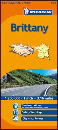 Brittany 1:200.000 - Librerie.coop