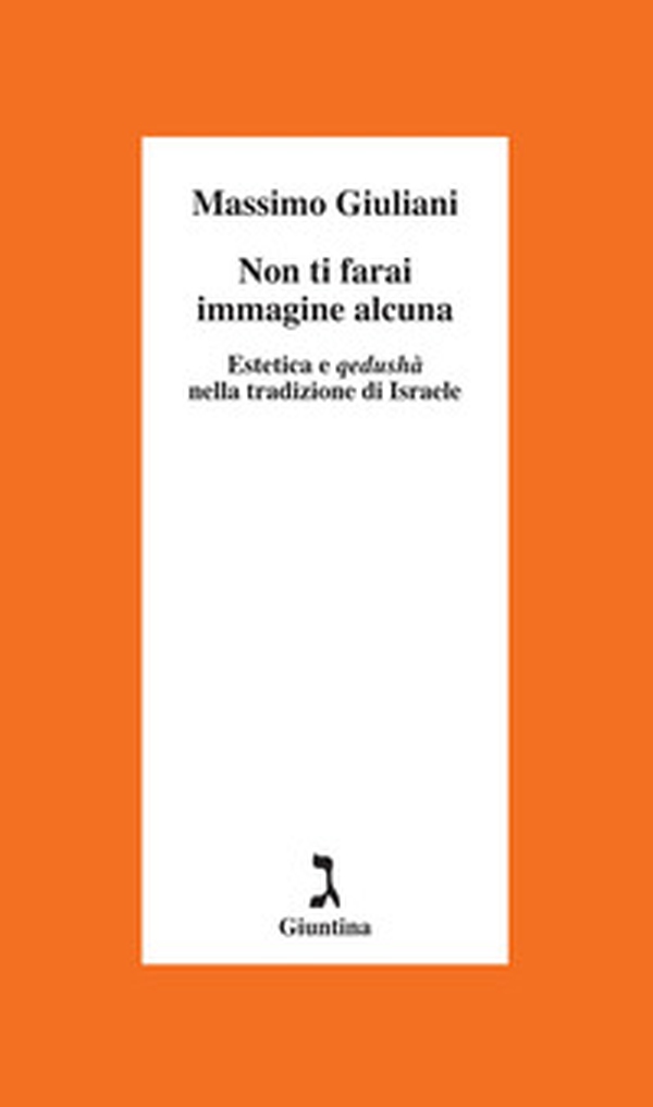 Non ti farai immagine alcuna. Estetica e qedushà nella tradizione di Israele - Librerie.coop
