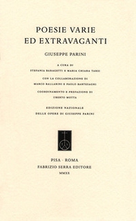 Poesie varie ed extravaganti - Librerie.coop