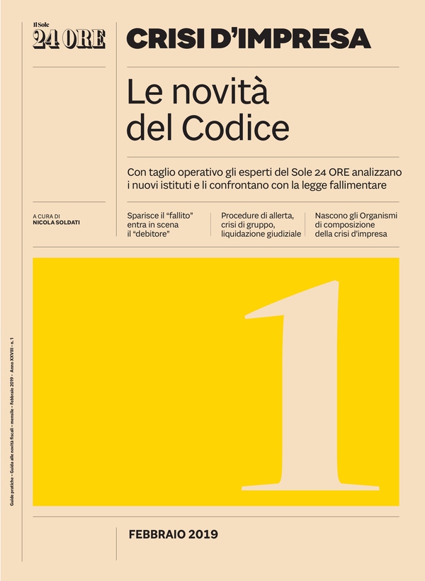 CRISI D'IMPRESA 1 - Le novità del codice - Librerie.coop CRISI D'IMPRESA 1 - Le novità del codice - Librerie.coop