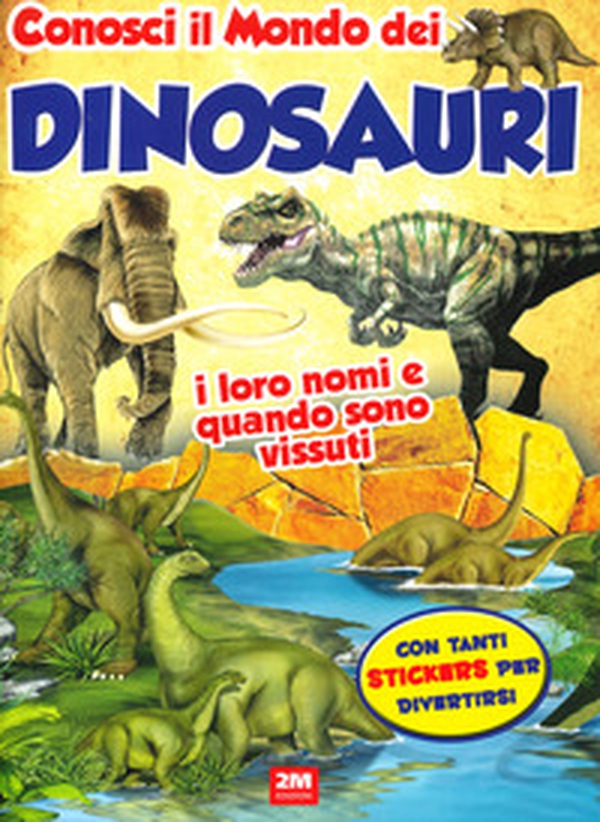 Dinosauri. Sticker. Trendy model - Librerie.coop Dinosauri. Sticker. Trendy model - Librerie.coop