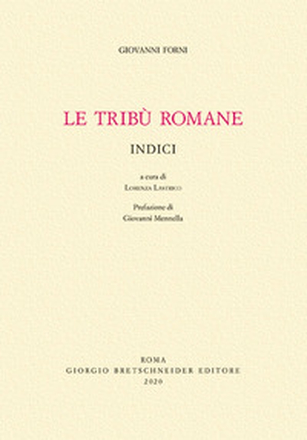 Le tribù Romane. Indici - Librerie.coop Le tribù Romane. Indici - Librerie.coop